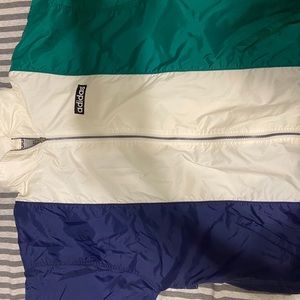 Adidas Vintage Color block windbreaker